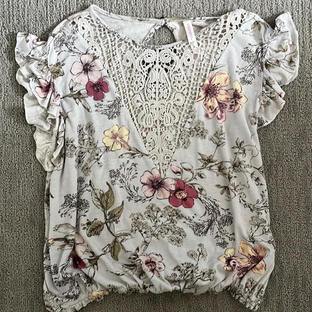 Flower blouse